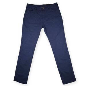 Raleigh Denim Jeans Size 36x34 Indigo Cotton Blend USA